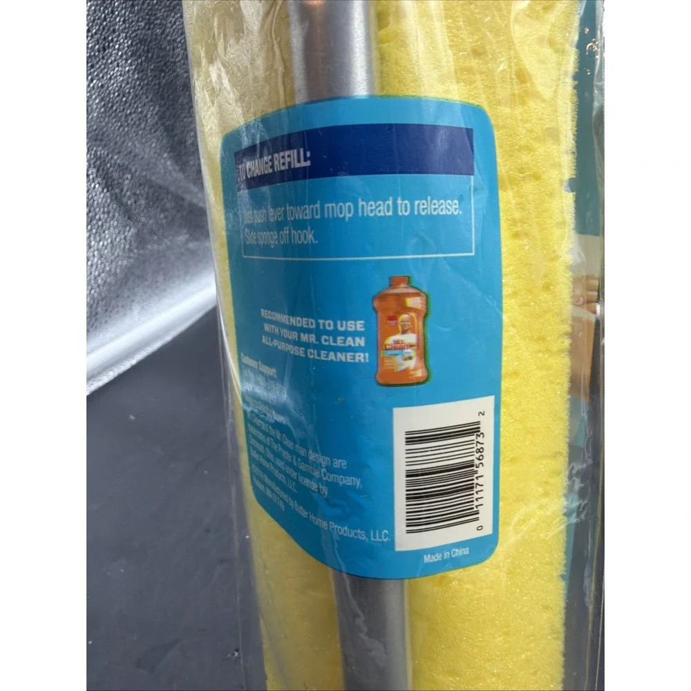 Mr Clean Roller Mop Classic Refill Replacement Sealed New NIP